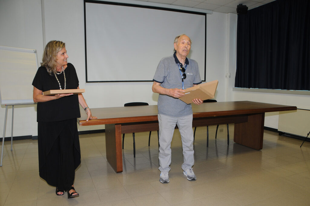La visita degli ex istruttori gruisti a PSA Genova Pra’