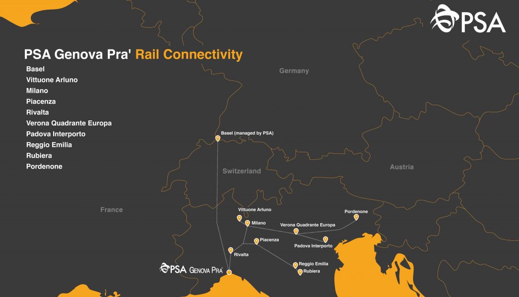 Record di traffico su rotaia a Genova Pra’