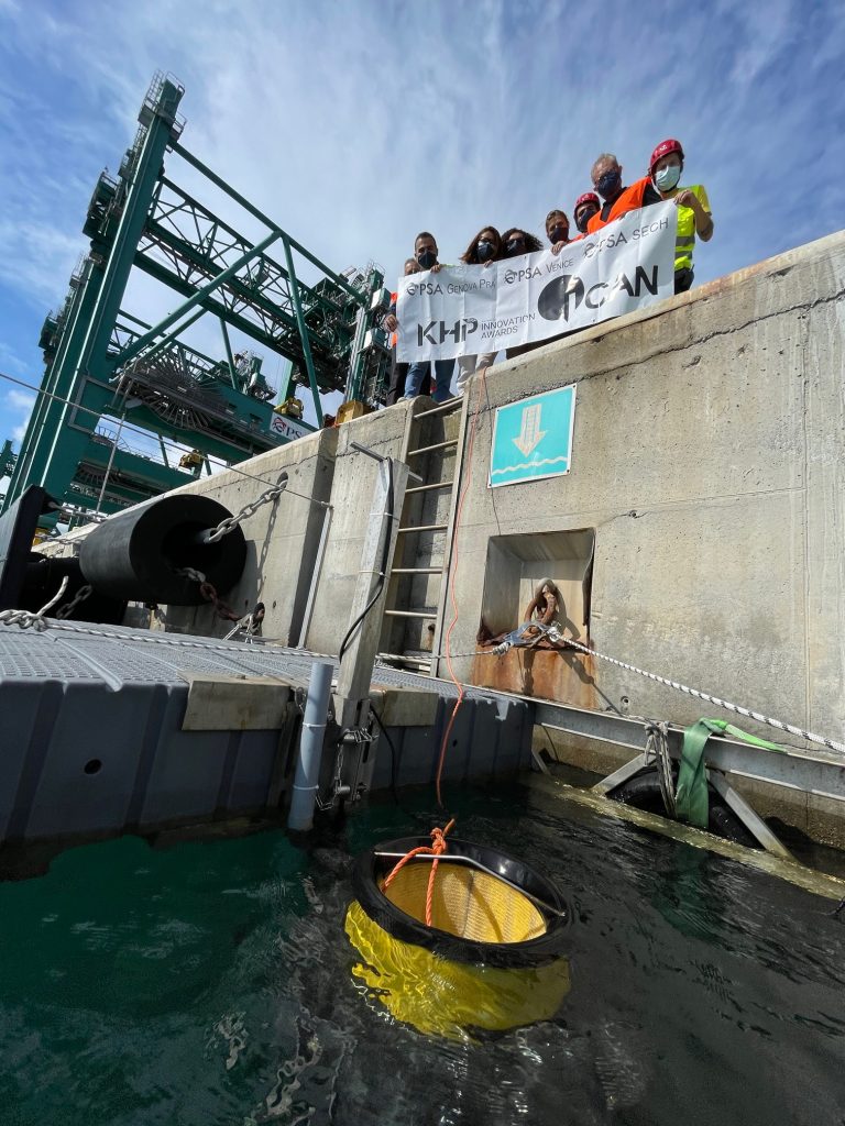 Installato un Seabin a PSA Genova Pra’