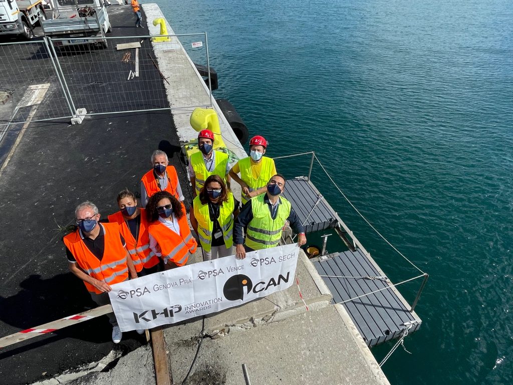 Installato un Seabin a PSA Genova Pra’